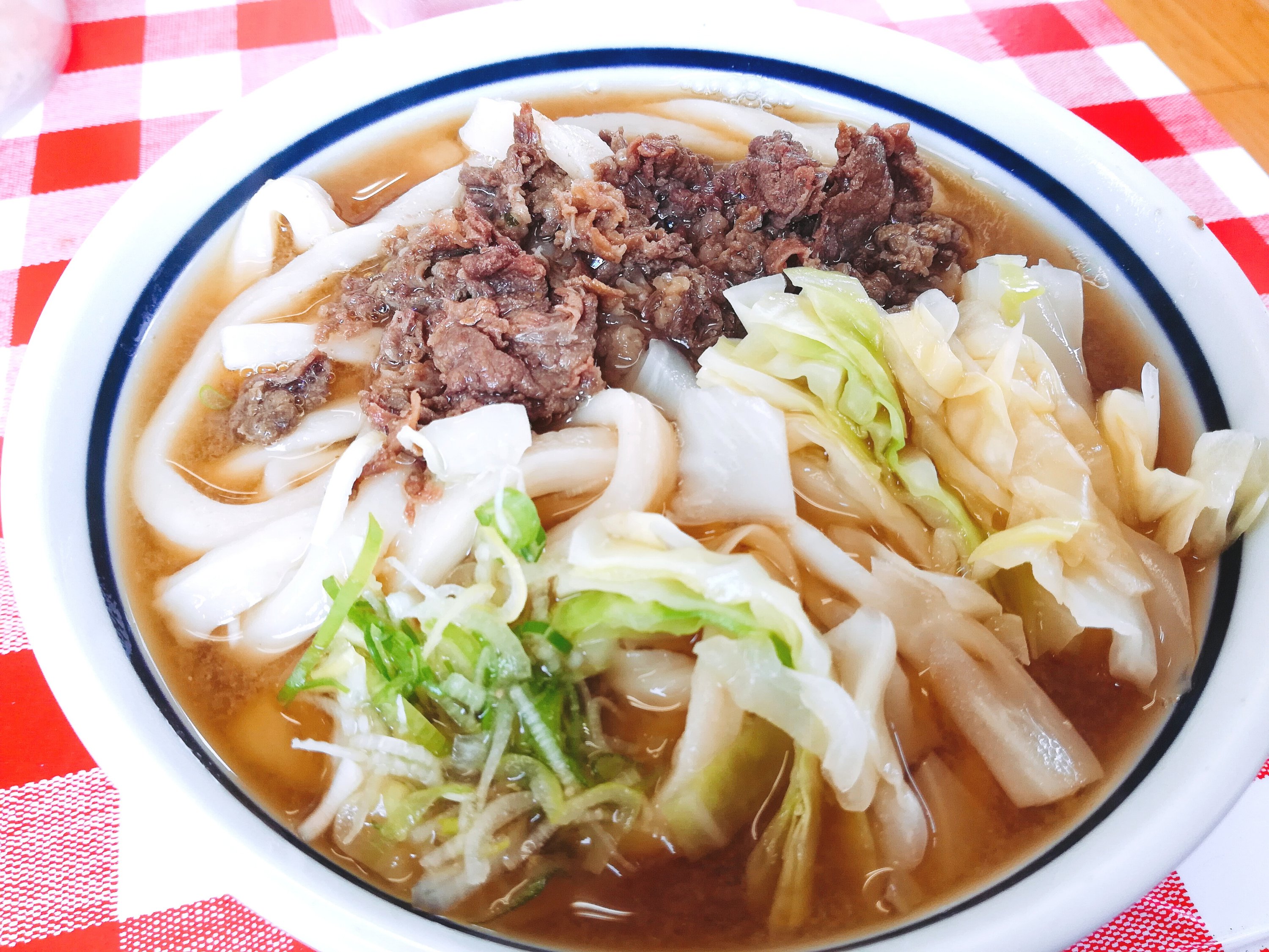 みうらうどんの肉うどん