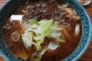 吉田のうどん　河口湖　はちまんうどん