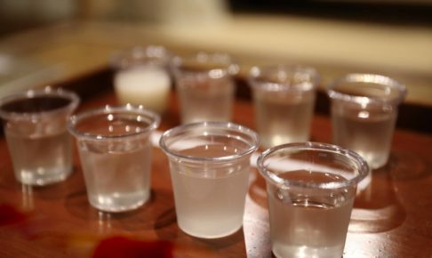 日本酒,飲み比べ,山梨県