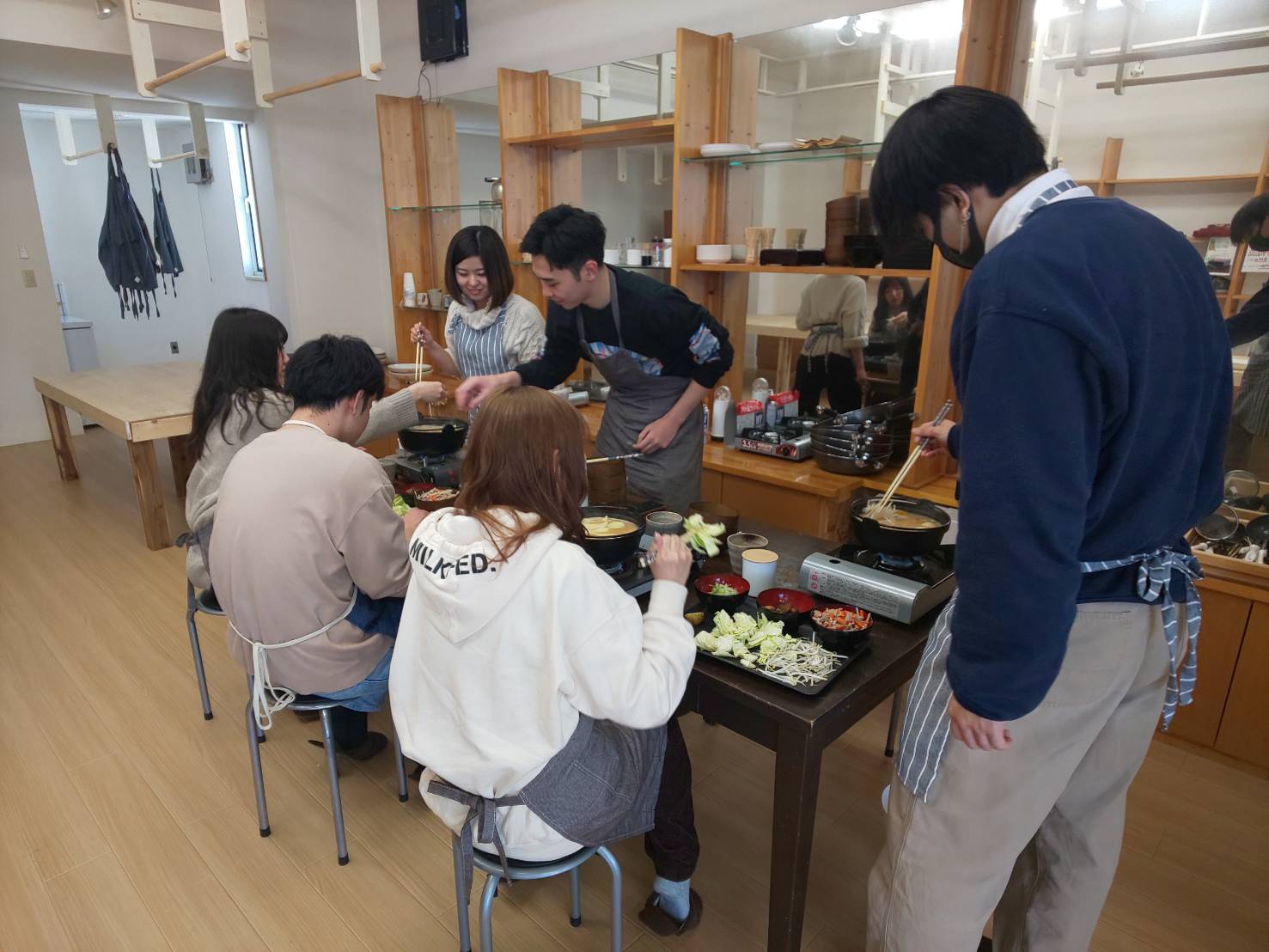 ほうとう作り体験