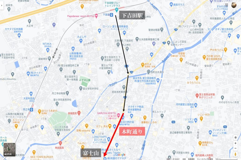 本町通りアクセス